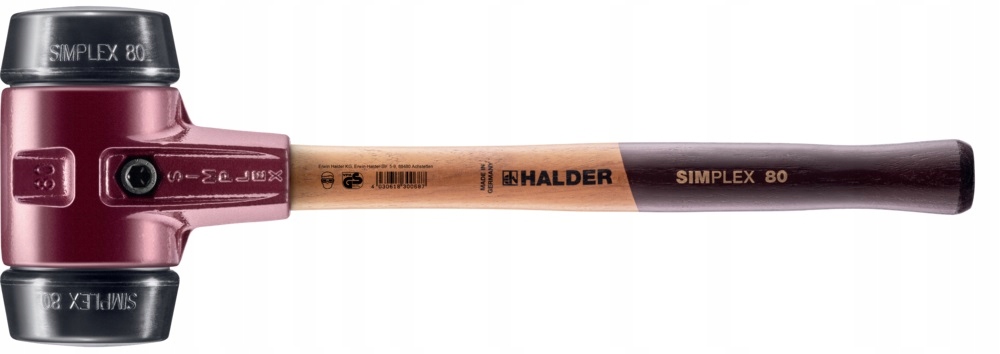 Młotek niemiecki Halder Simplex 80 2,9kg