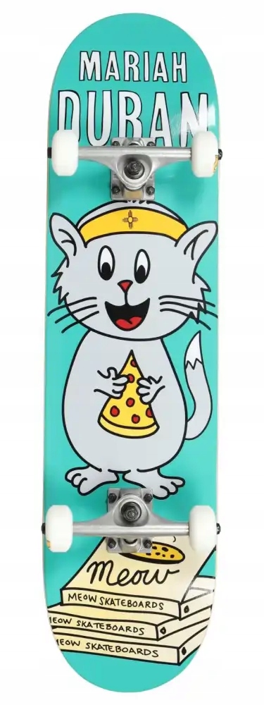 Skateboard Meow Mariah Duran 8" Whiskers