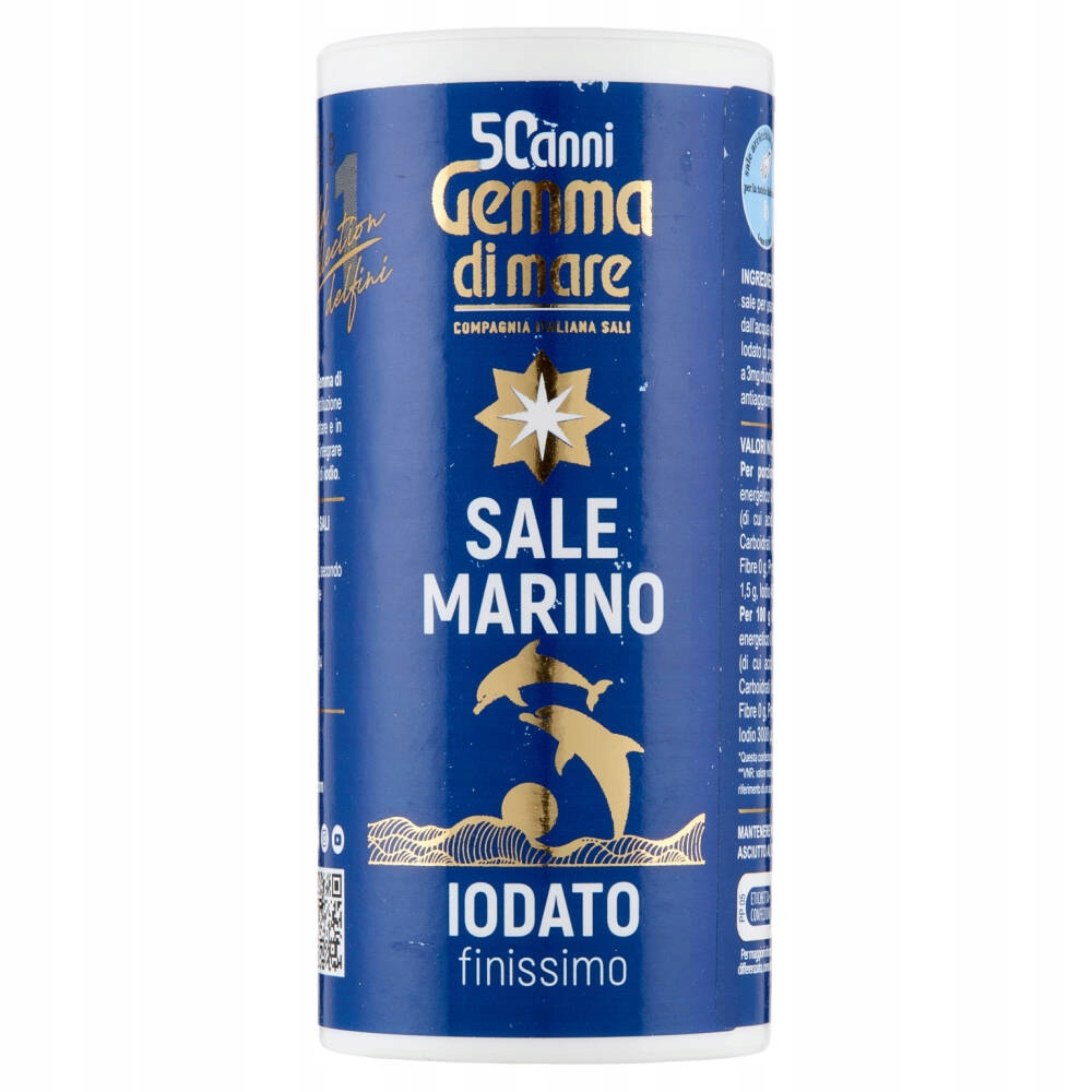 Jodovaná sůl Marino 125 g Gemma Di Mare