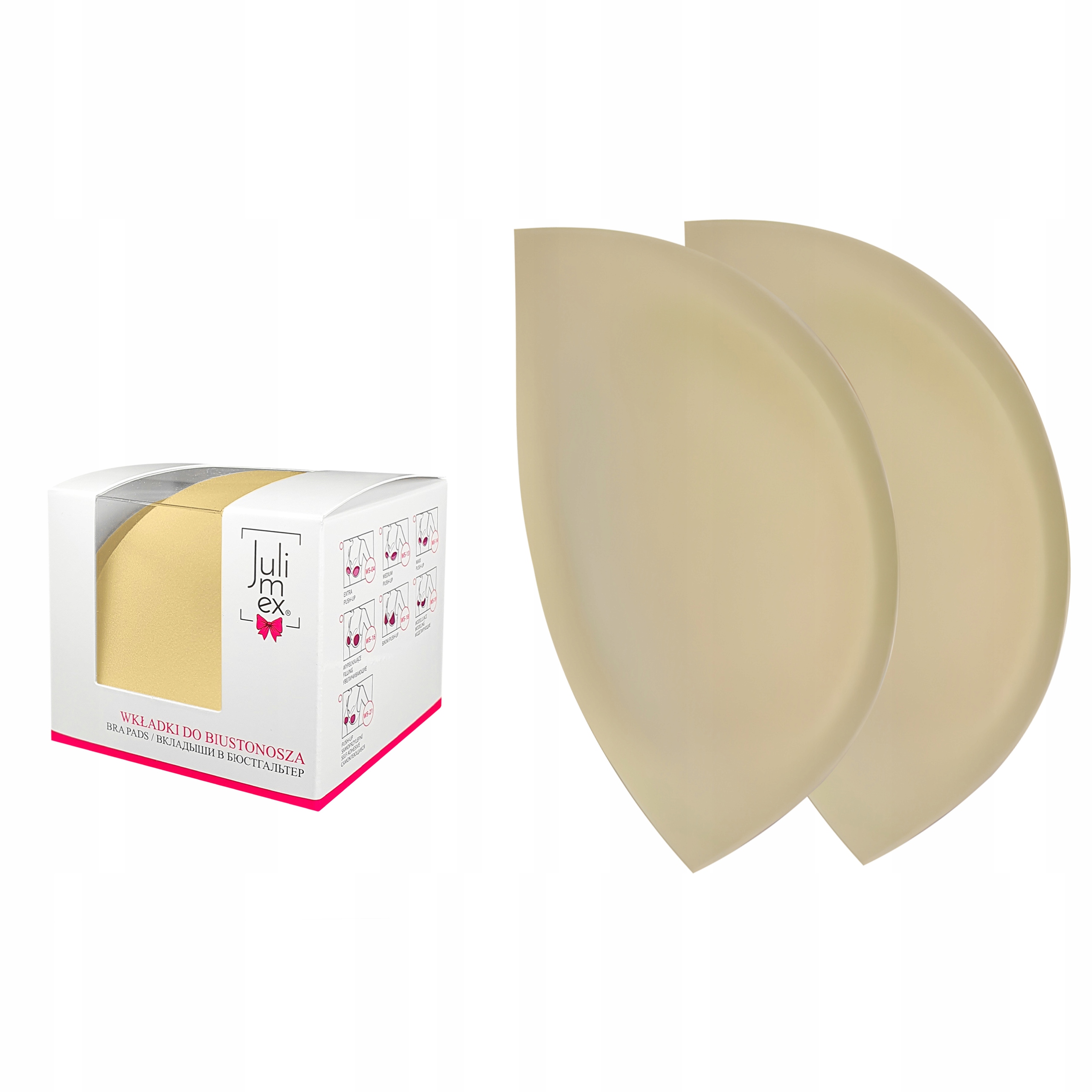 

Wkładki z pianki WS-20 Julimex Extra Push-up