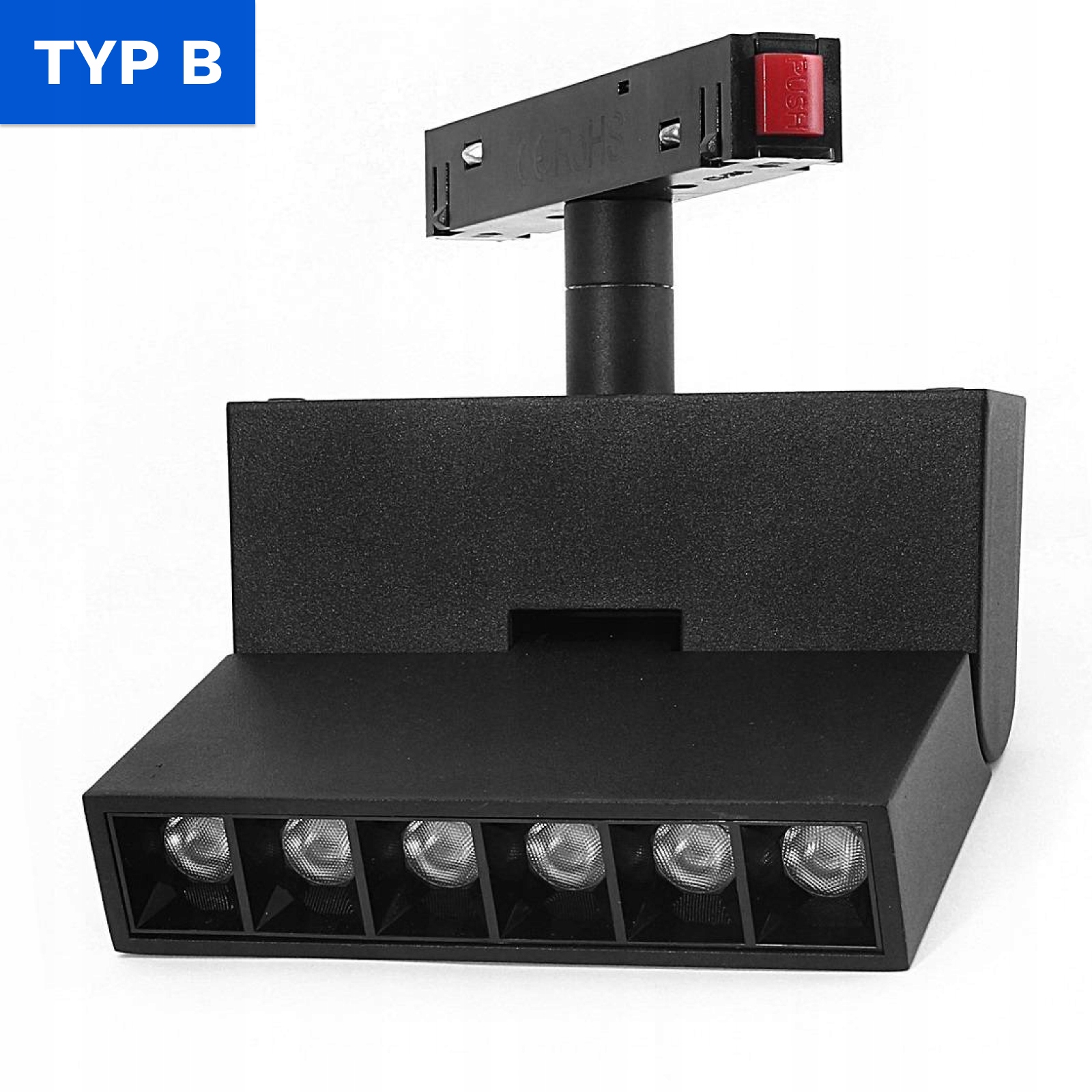 Lampa s diódami pre magnetické lišty 6W 4000K DDCX-GDZD6 Typ B
