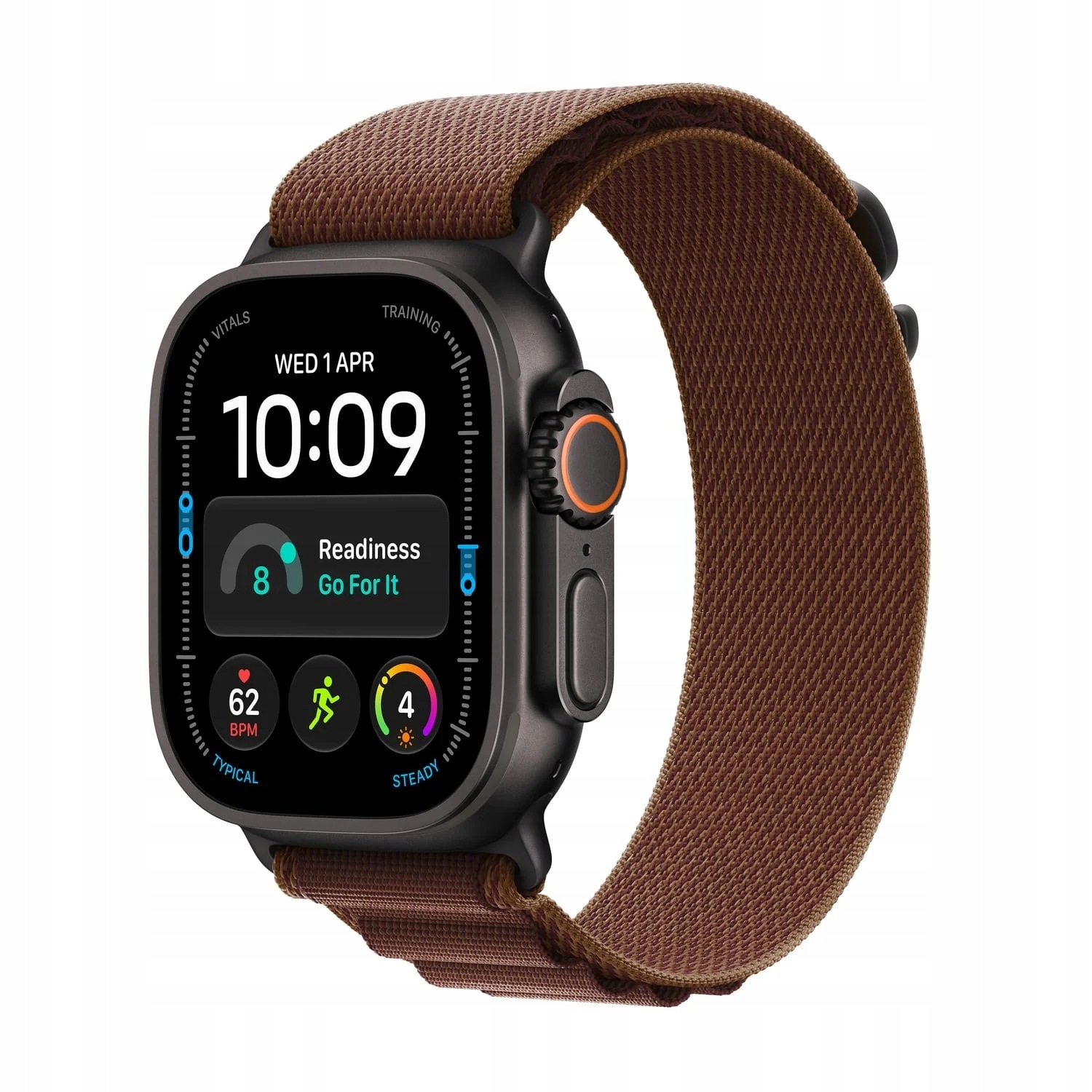 Apple Watch Ultra 4 GPS+Cell 49 mm Titanová čelenka Alpine Burgundsko-L