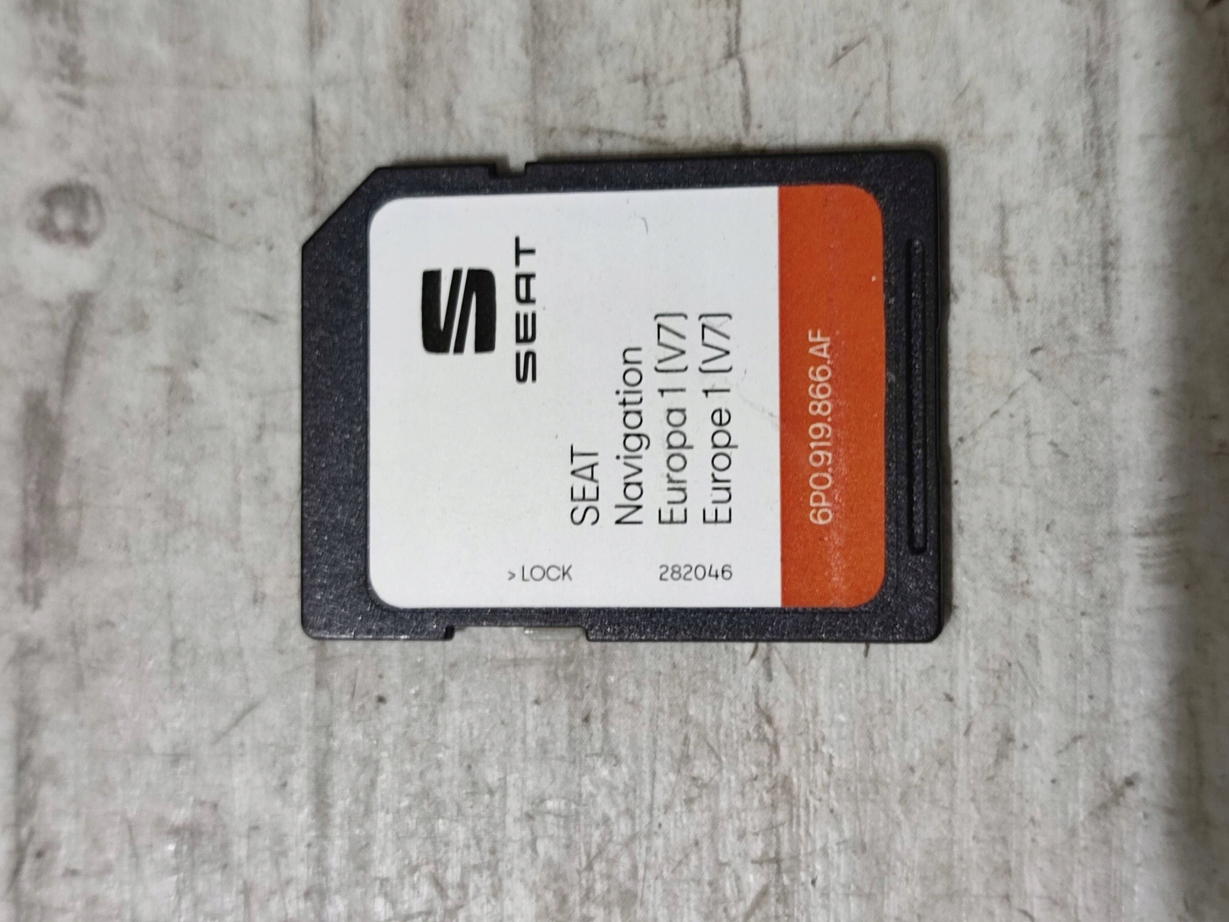 Seat Arona 2019 Mapy do Navigation CD/DVD