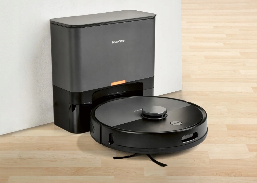 Uklízecí robot SilverCrest Ssr AA1 Best černý se stanicí