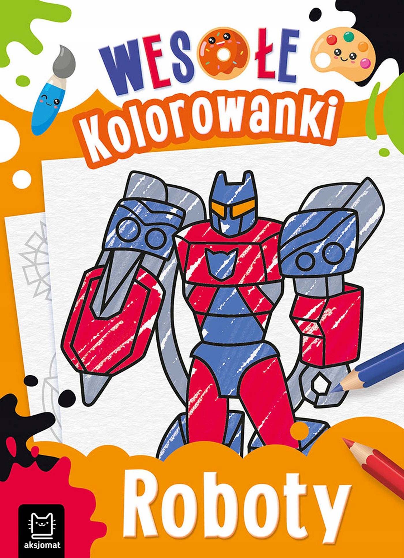 

Roboty Wesołe kolorowanki Kolorowanka