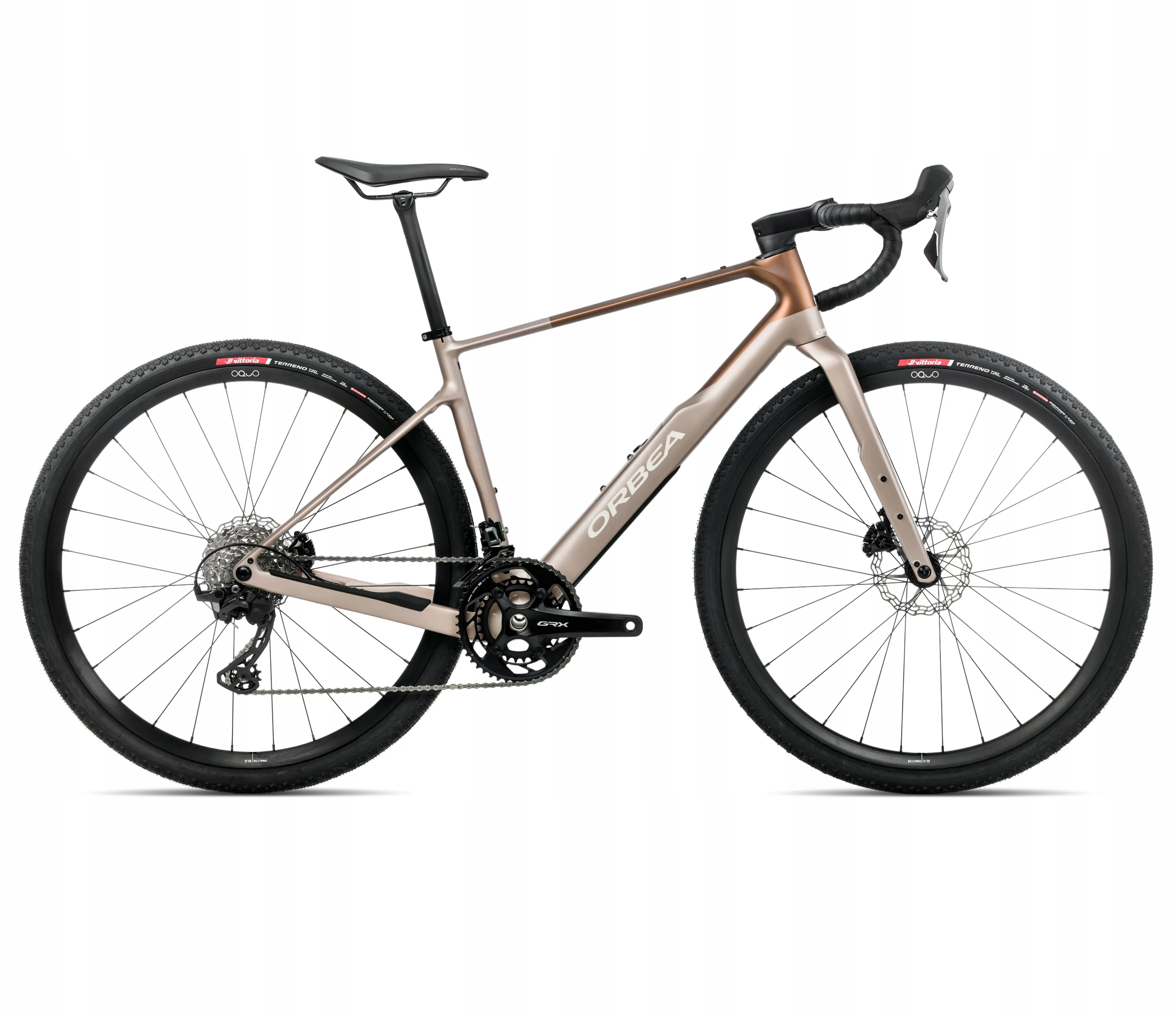 Orbea Bp Rower Gravel Terra M30TEAM S Nickel-Cinnamon