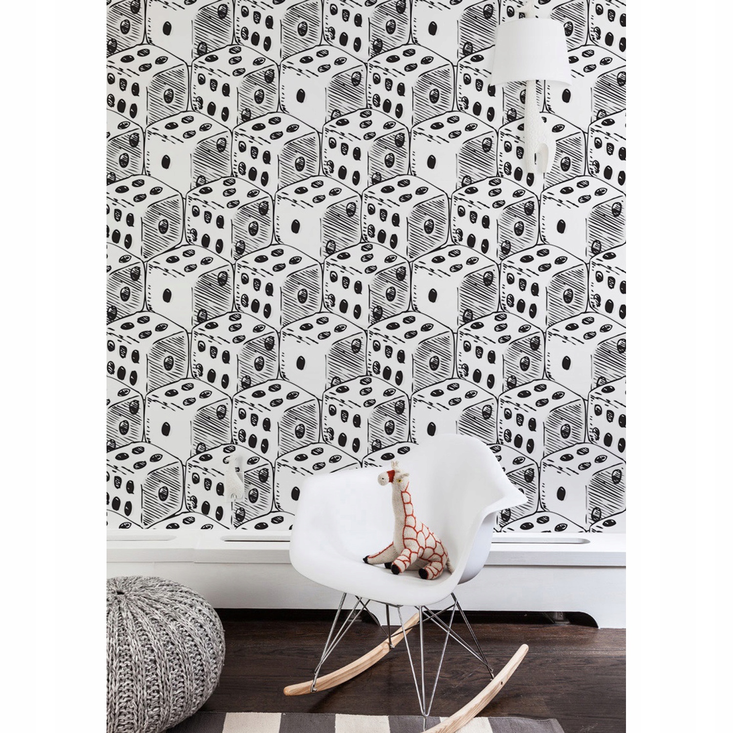 

Tapeta ścienna Kostki do gry vintage 3d 360x250 cm