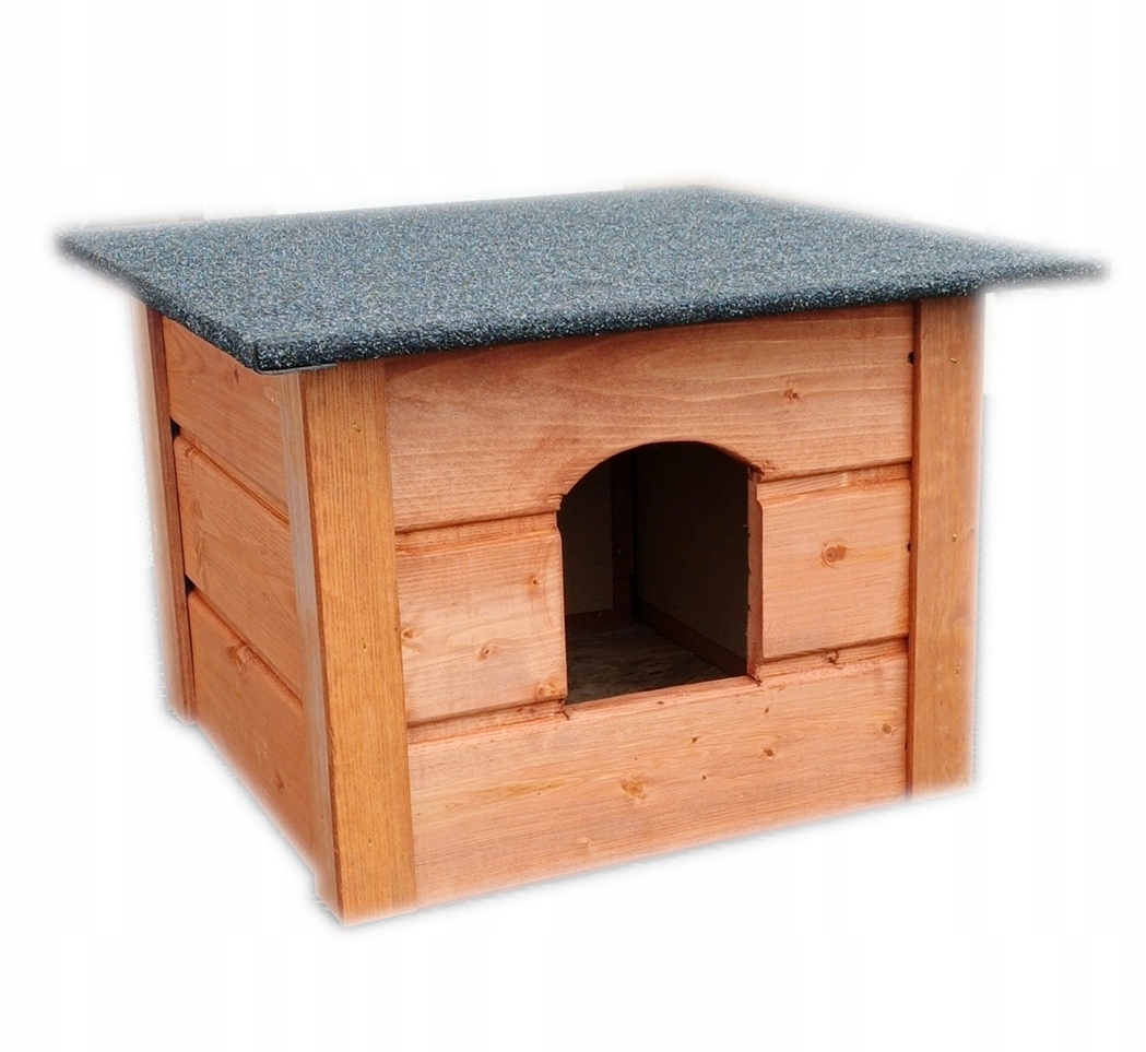 Ocieplana buda dla kota, budka dla kota, domek dla kota