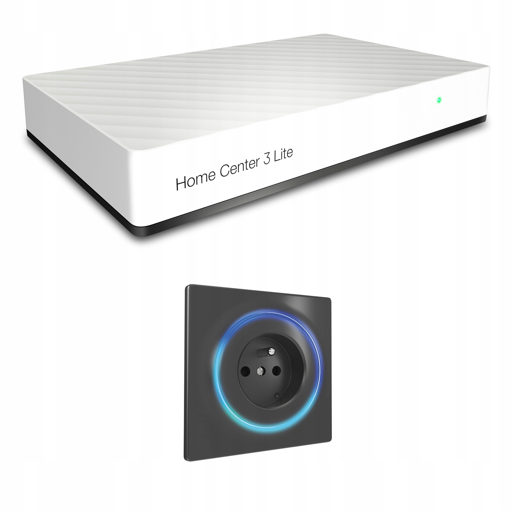 ZESTAW Centrala FIBARO HC3L + WALLI Outlet typ E