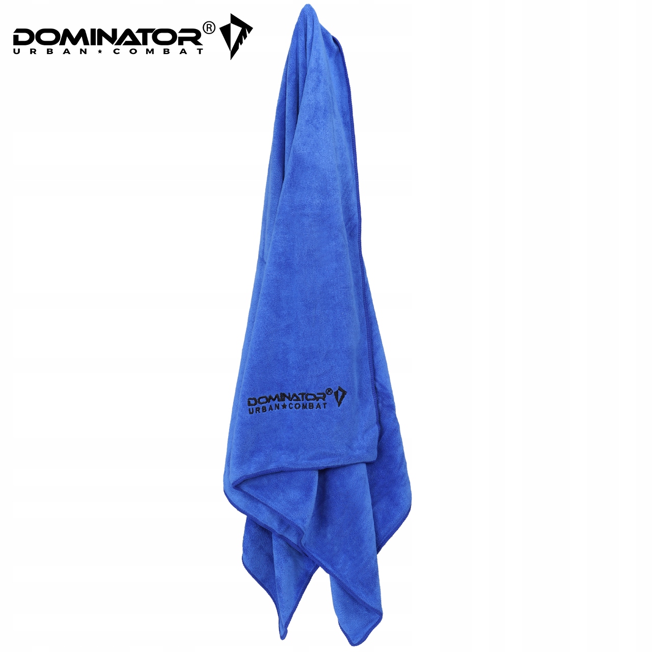 RĘCZNIK SZYKOSCHNĄCY DOMINATOR 140x70 Z MIKROFIBRY KĄPIELOWY TRENINGOWY Kolor dominujący odcienie zieleni