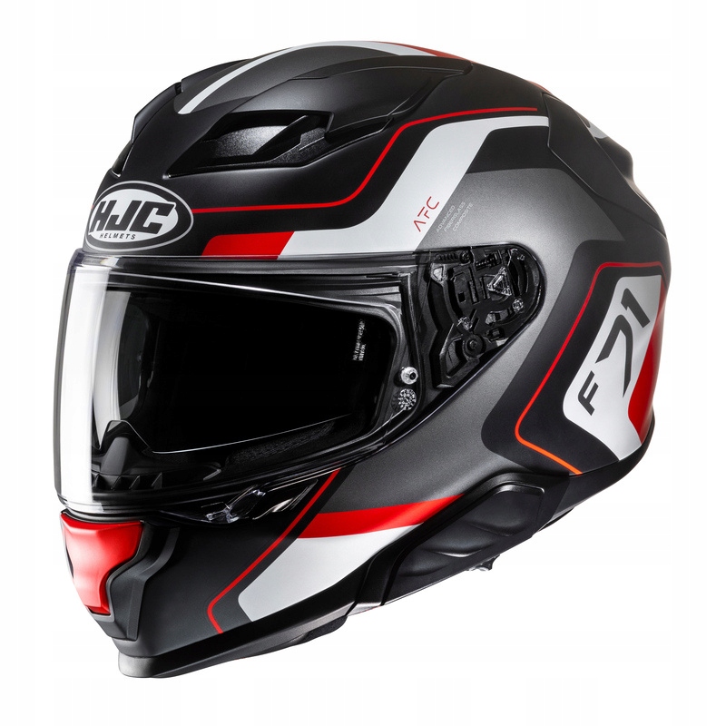 Motocyklová Prilba Hjc F71 Arcan Black Red M