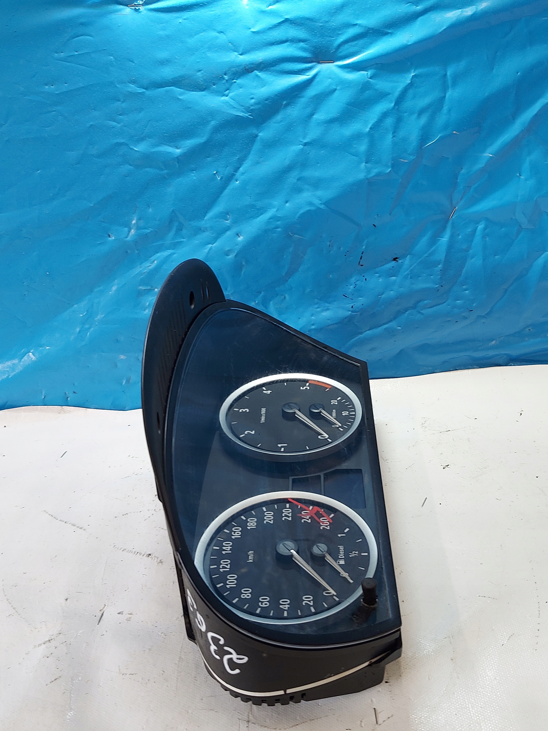 dials clock BMW E60 530D 62116947363