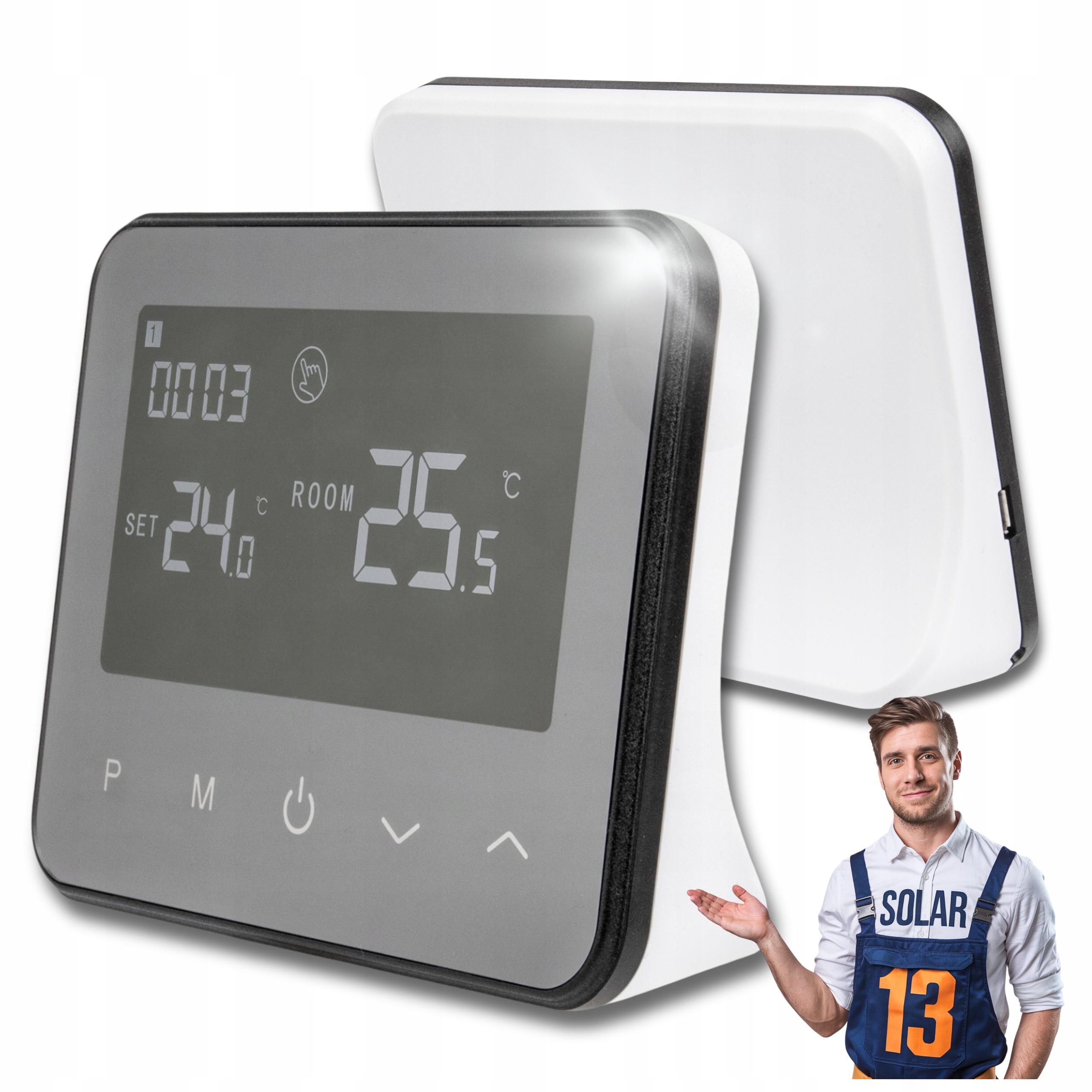 Inteligentný termostat Volt s WiFi ovládaním cez aplikáciu, Lte, pre Comfort Wt 20