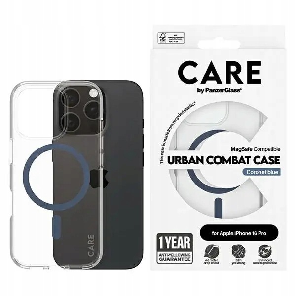 Etui Care by PanzerGlass Flagship Case z MagSafe na iPhone 16 Pro