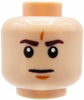 

Lego głowa główka figurki męska, cielista