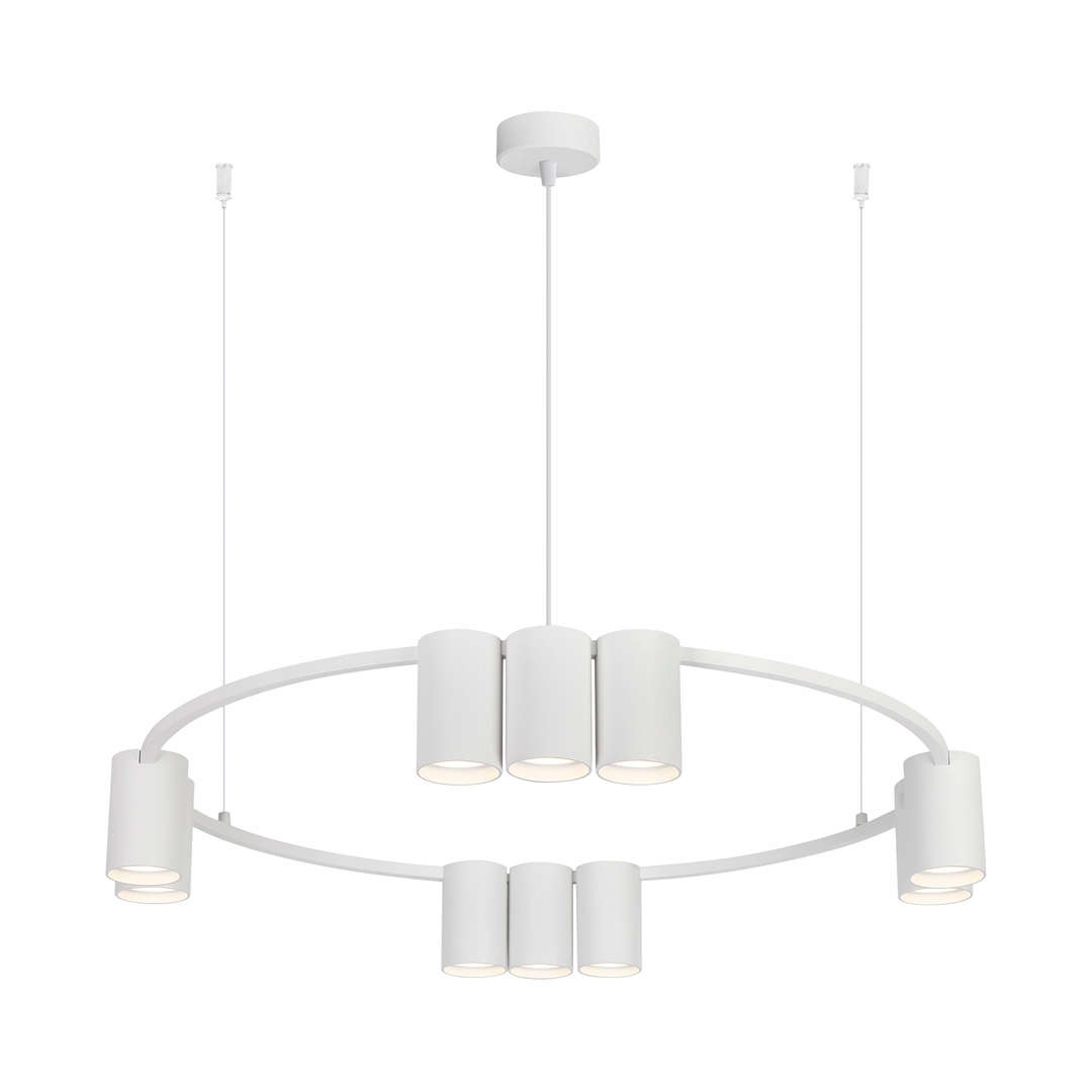 Závesná Led Lampa Genesis White 10xGU10