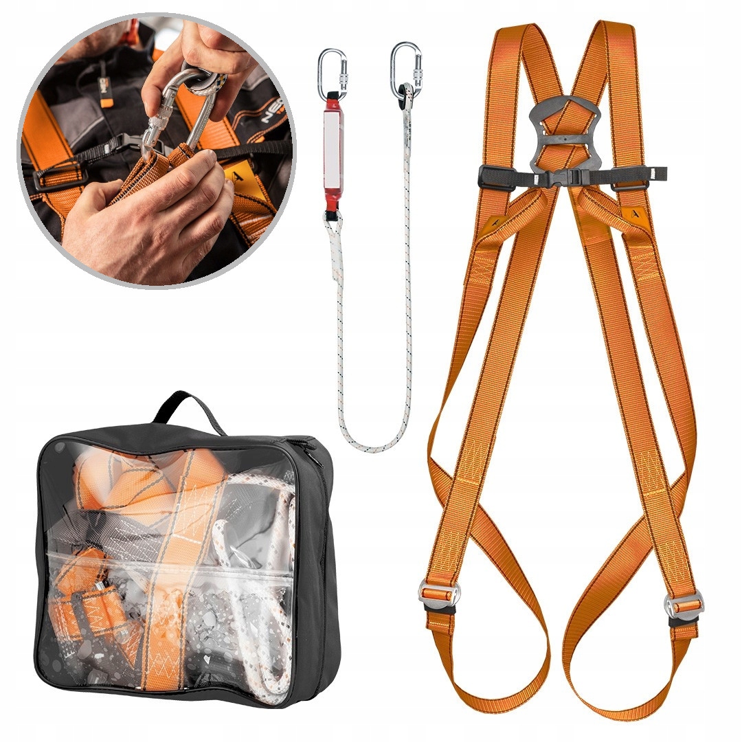 Sprzęt asekuracyjny szelki NEO TOOLS