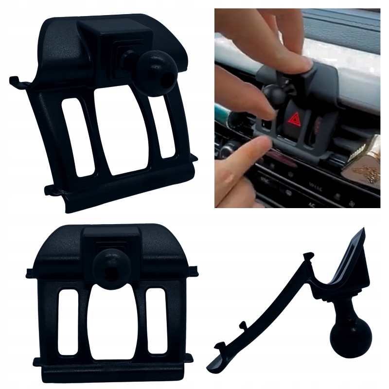 Dedykowany Adapter Do Uchwytu Na Telefon Bmw X5/X6 2014-2018 Na Kokpit