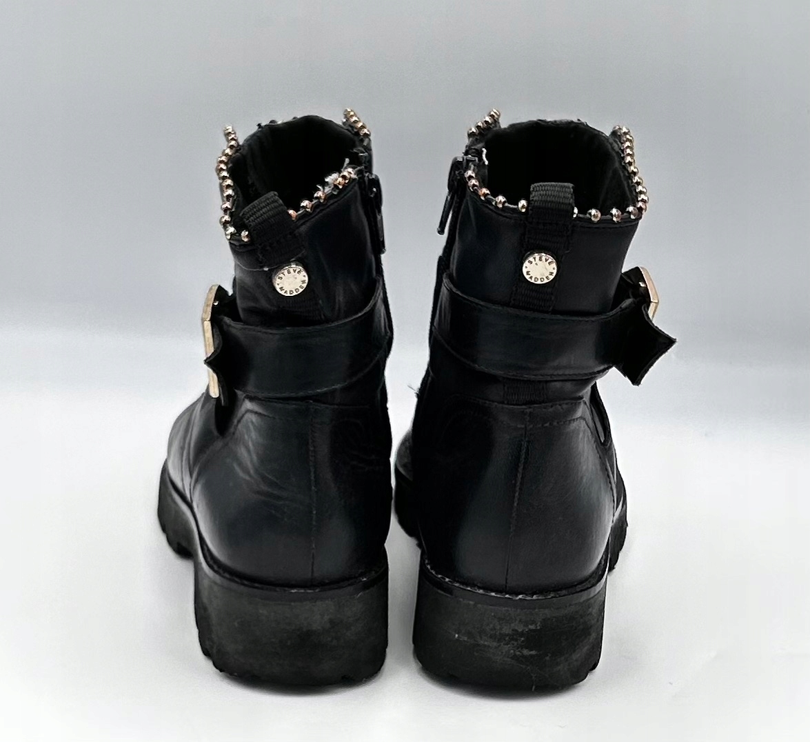 Botki skórzane damskie Steve Madden r.38 Rozmiar 38