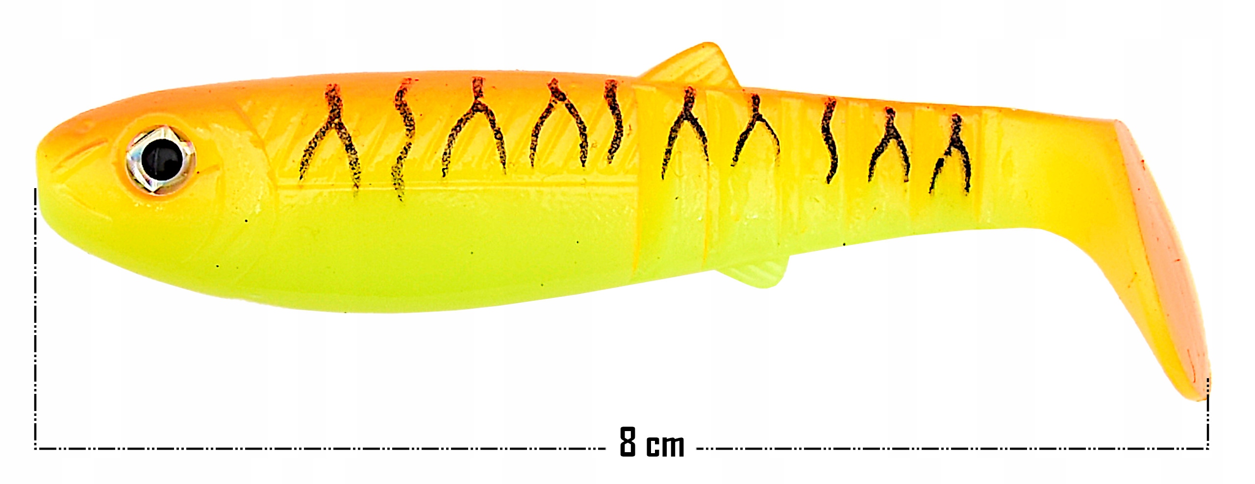 Przynęta gumowa Ripper KOPYTO 8 cm ~5,9 g Spinning Okoń Sandacz Szczupak Marka Miracle Fish