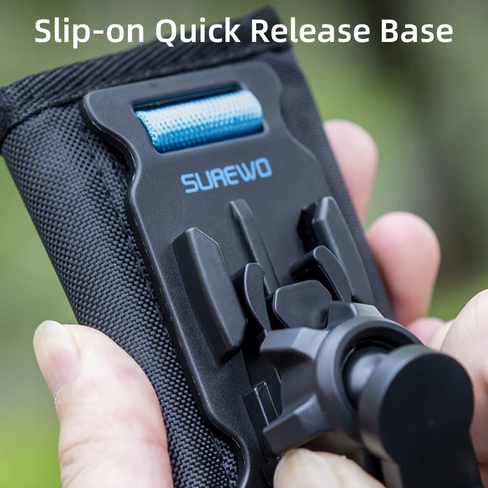 SUREWO Plecakowy Uchwyt Na Ramię Do GoPro Hero DJI Osmo i Kamer Sportowych — miniatura 5