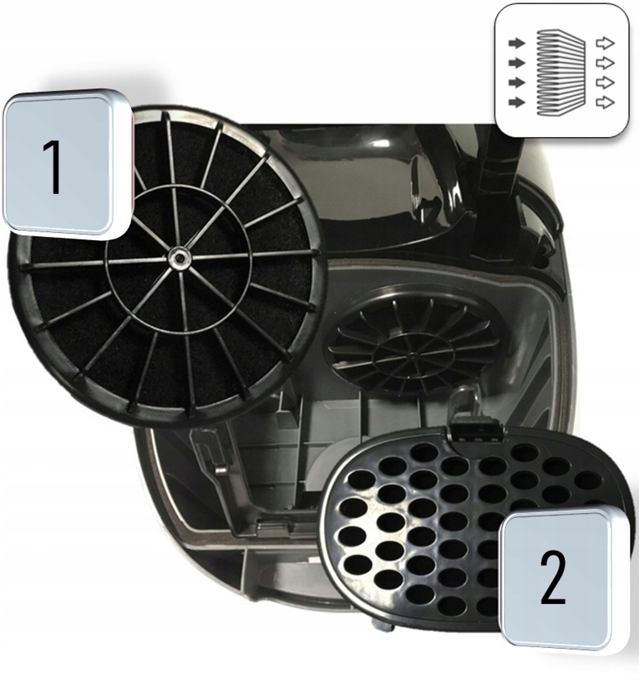 MEGA MOC ODKURZACZ ZILAN WORKOWY 5w1 Filtr HEPA