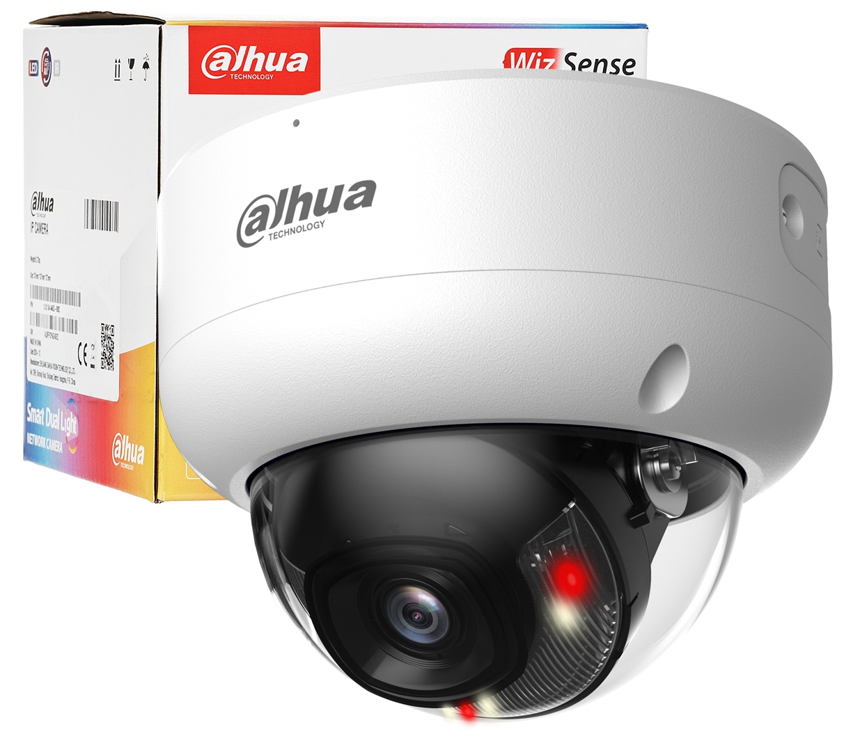 Kamera Ip 6MPx Poe IPC-HDBW3649E-AS-IL-0280B WizSense 6Mpx Dahua