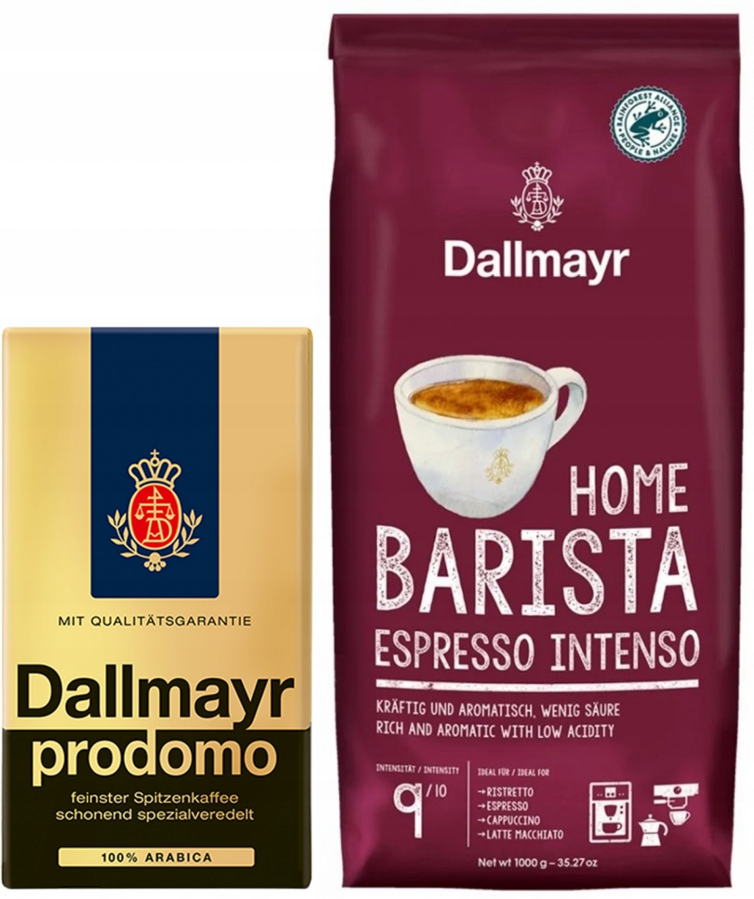 Kawa ziarnista Dallmayr Home Barista Espresso Intenso 1kg