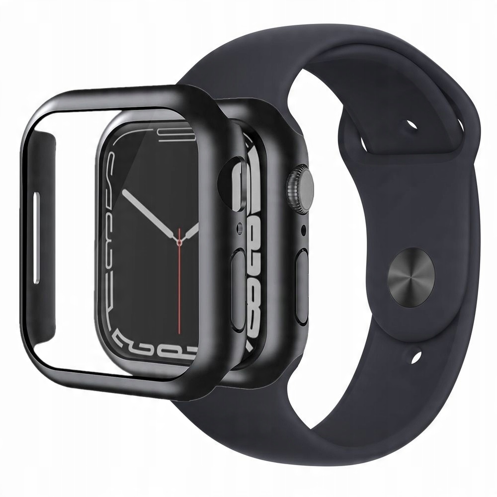 

2w1 Etui Szkło 360° na Cały Apple Watch 7 41mm