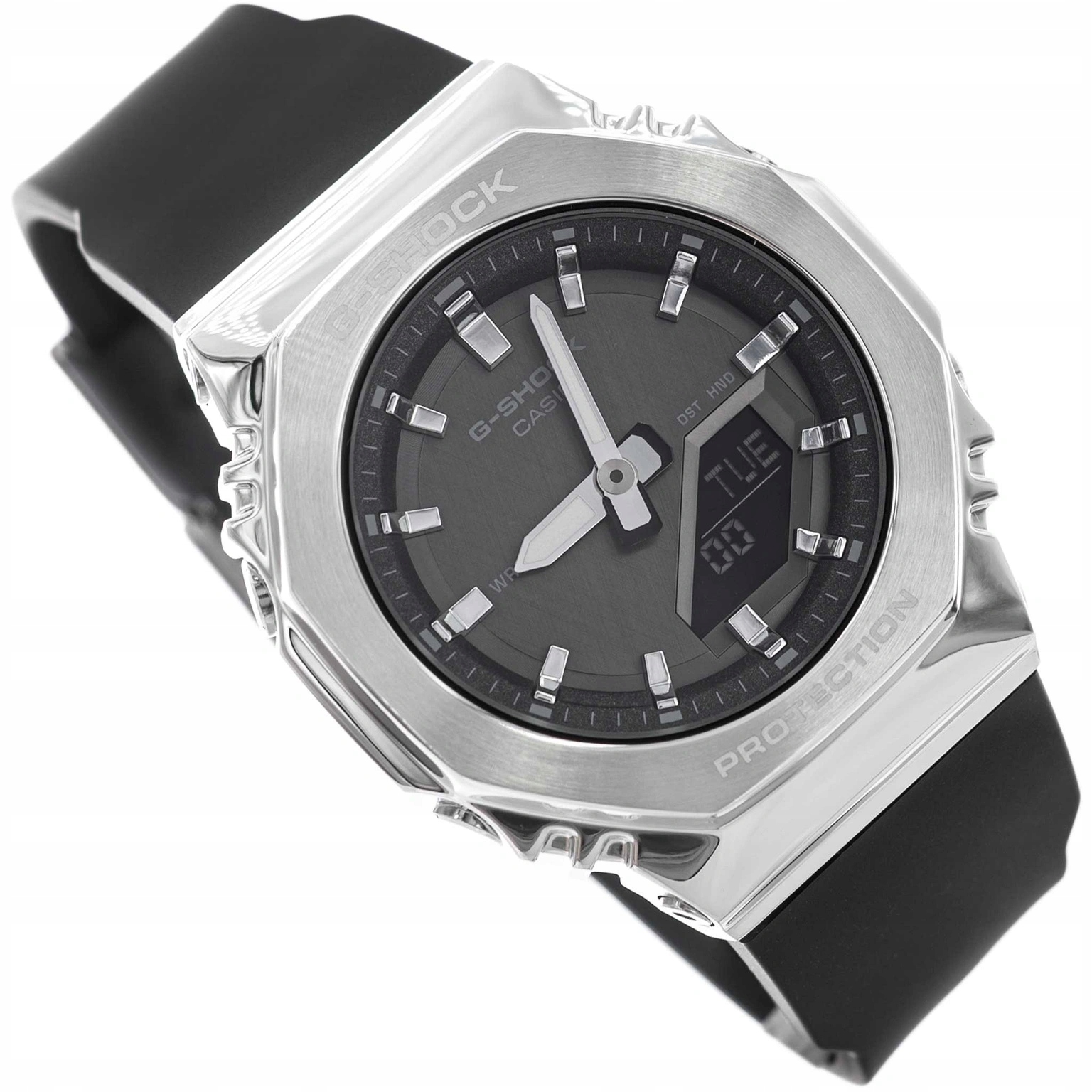 Dámské Hodinky Casio GM-S2110-1A1ER G-shock Černé S Sportovním Řemínkem