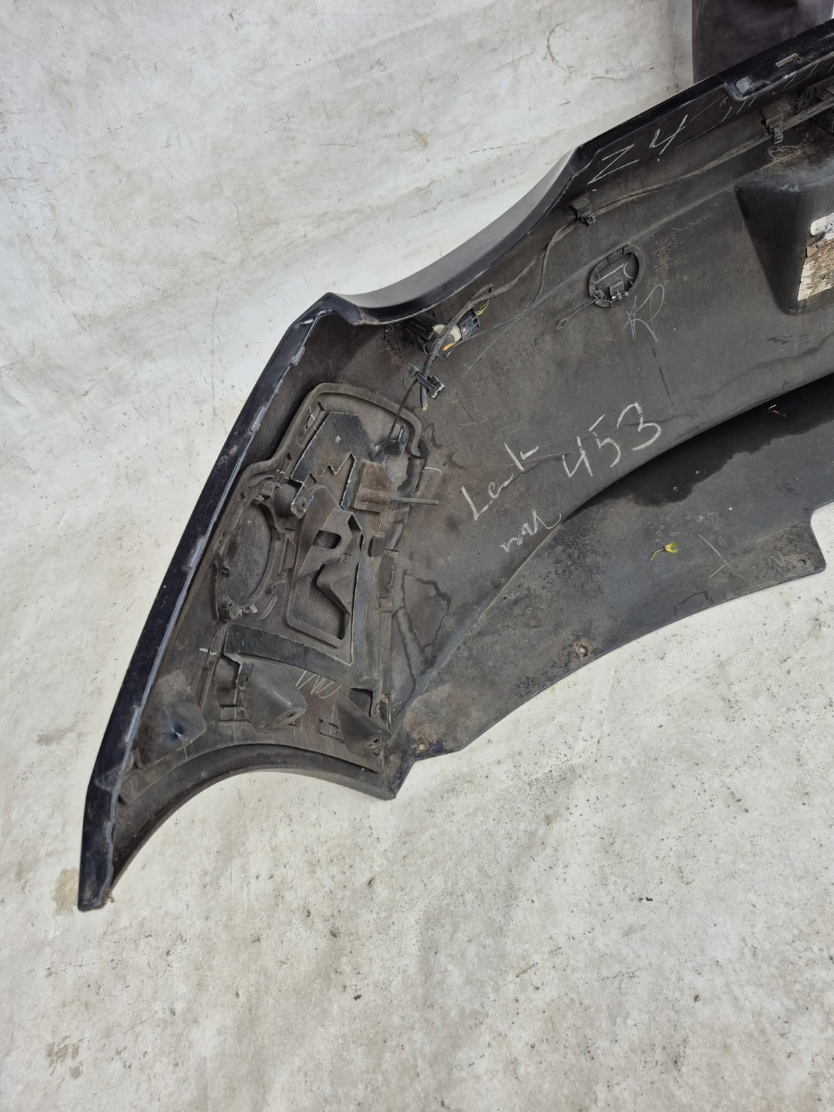 BMW Z4 E85 E86 02- bumper rear part rear 4XPDC 7016068 NIGHT BLUE