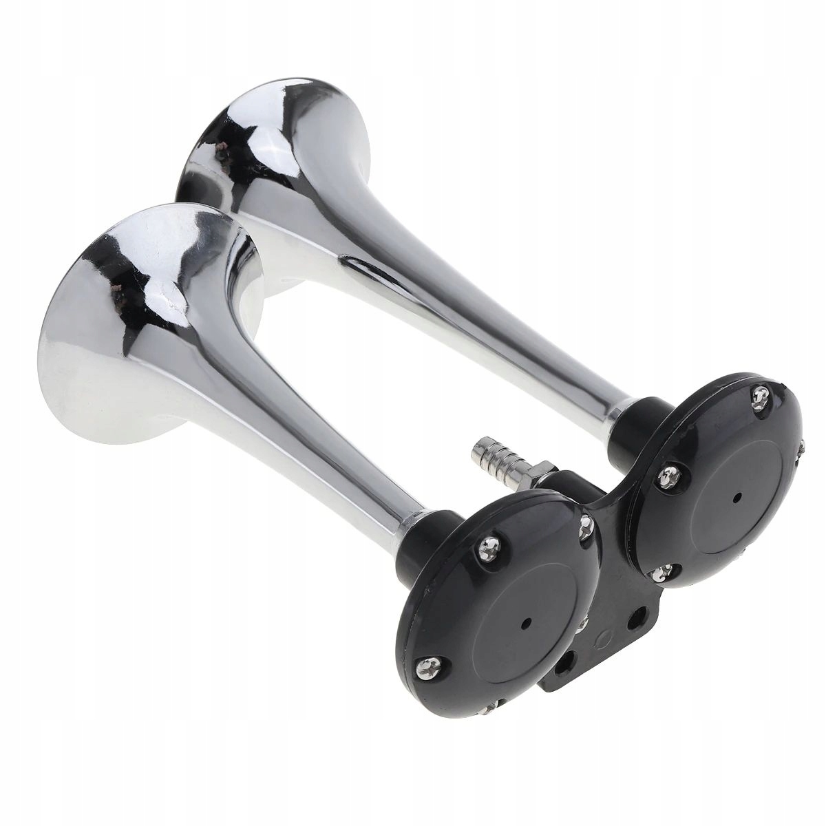 KLAKSON SAMOCHODOWY FANFARA TRĄBKA CHROM jak TIR Producent części Inny