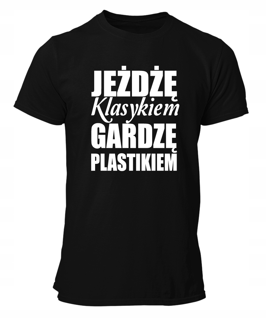 

Koszulka Męska T-shirt Z Nadrukiem Klasyk L