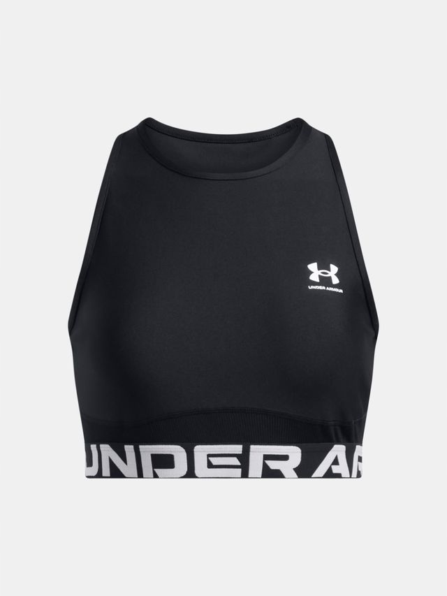 Dámská sportovní podprsenka Under Armour HeatGear Rib Tank černá M