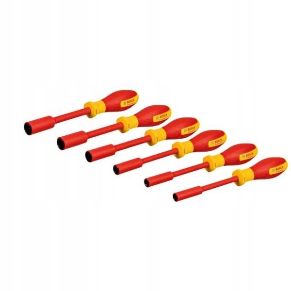 Sada Šroubováků Vde 1000V Sw 7-14mm V Kufru -6 Ks. Bosch 1 600 A02 NF3