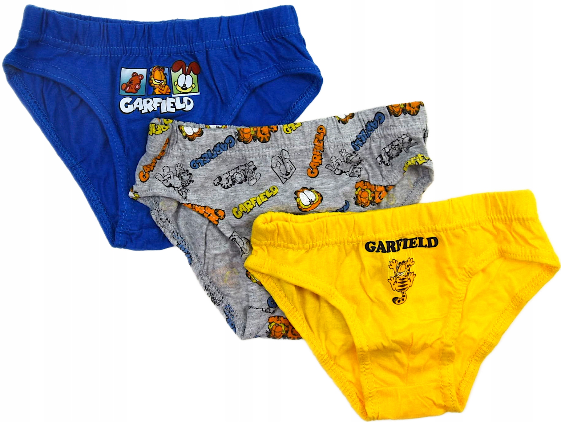 

3-PACK Slipy Majtki Kot Garfield 122/128