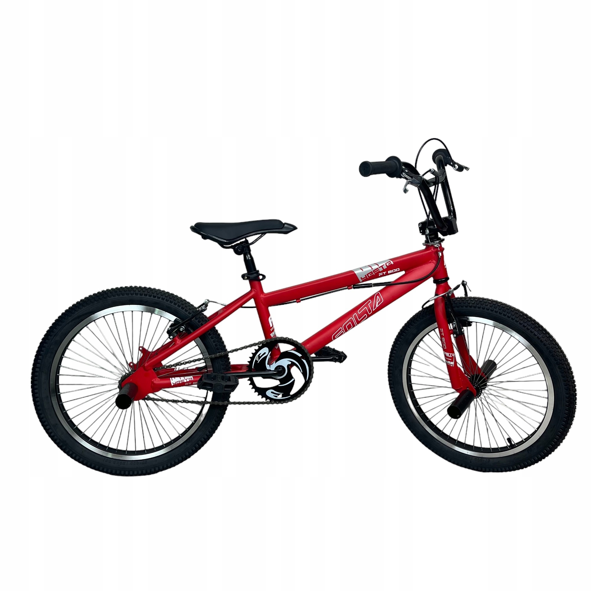 Rower Bmx 20 Folta rama 12 cali Rotor czerwony Aluminiowy Pegi wyczynowy