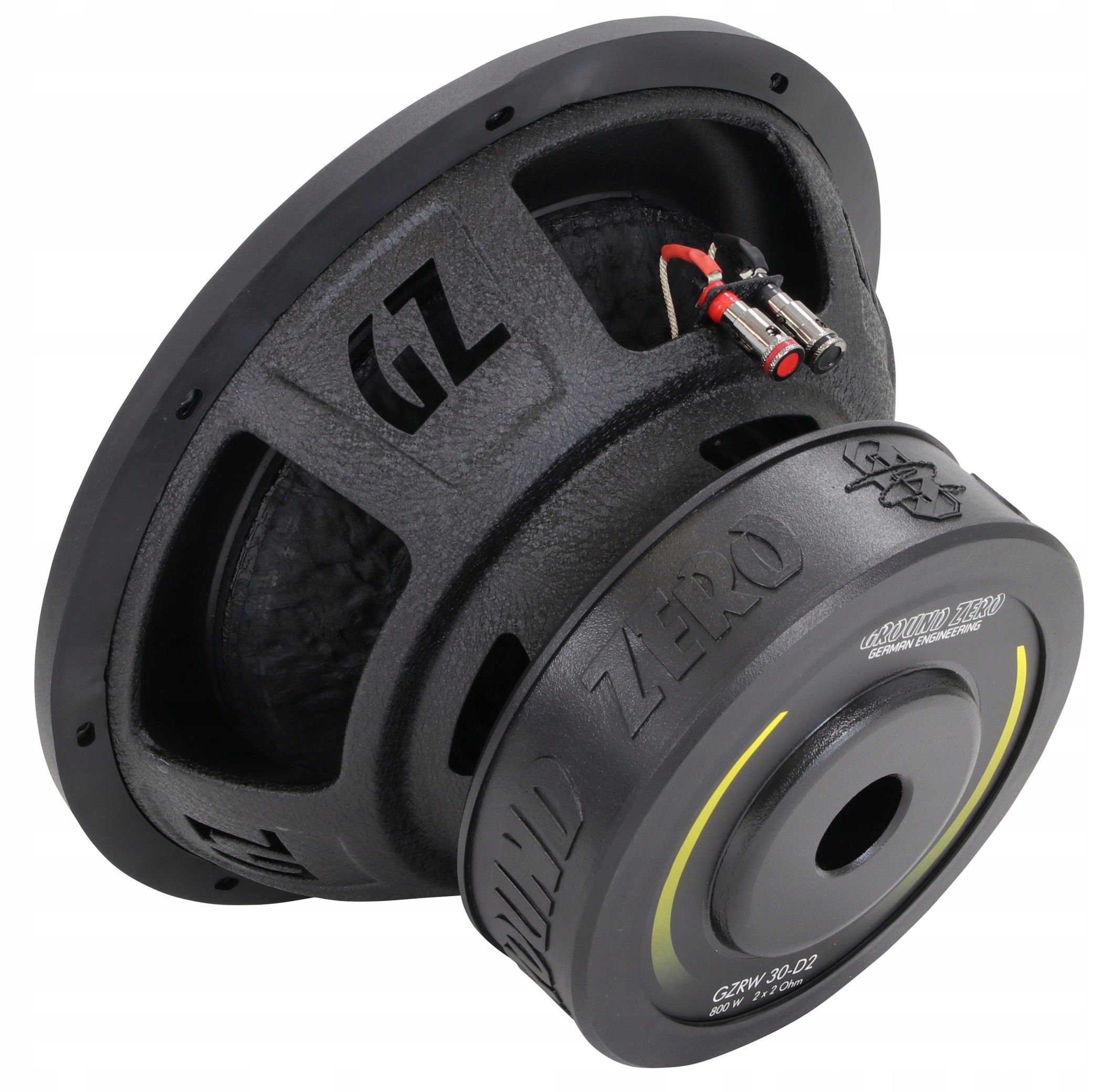 Ground Zero Gzrw 30-D2 wydajny subwoofer 30 cm 12 cali o moc 800W Rms