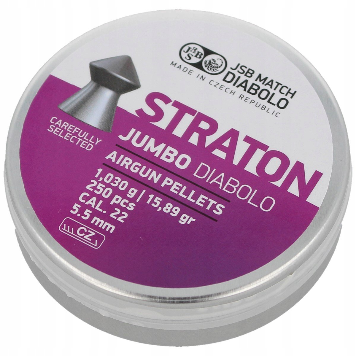 Śrut Jsb Straton Jumbo 5.50 mm, 250 szt. (546238-250)
