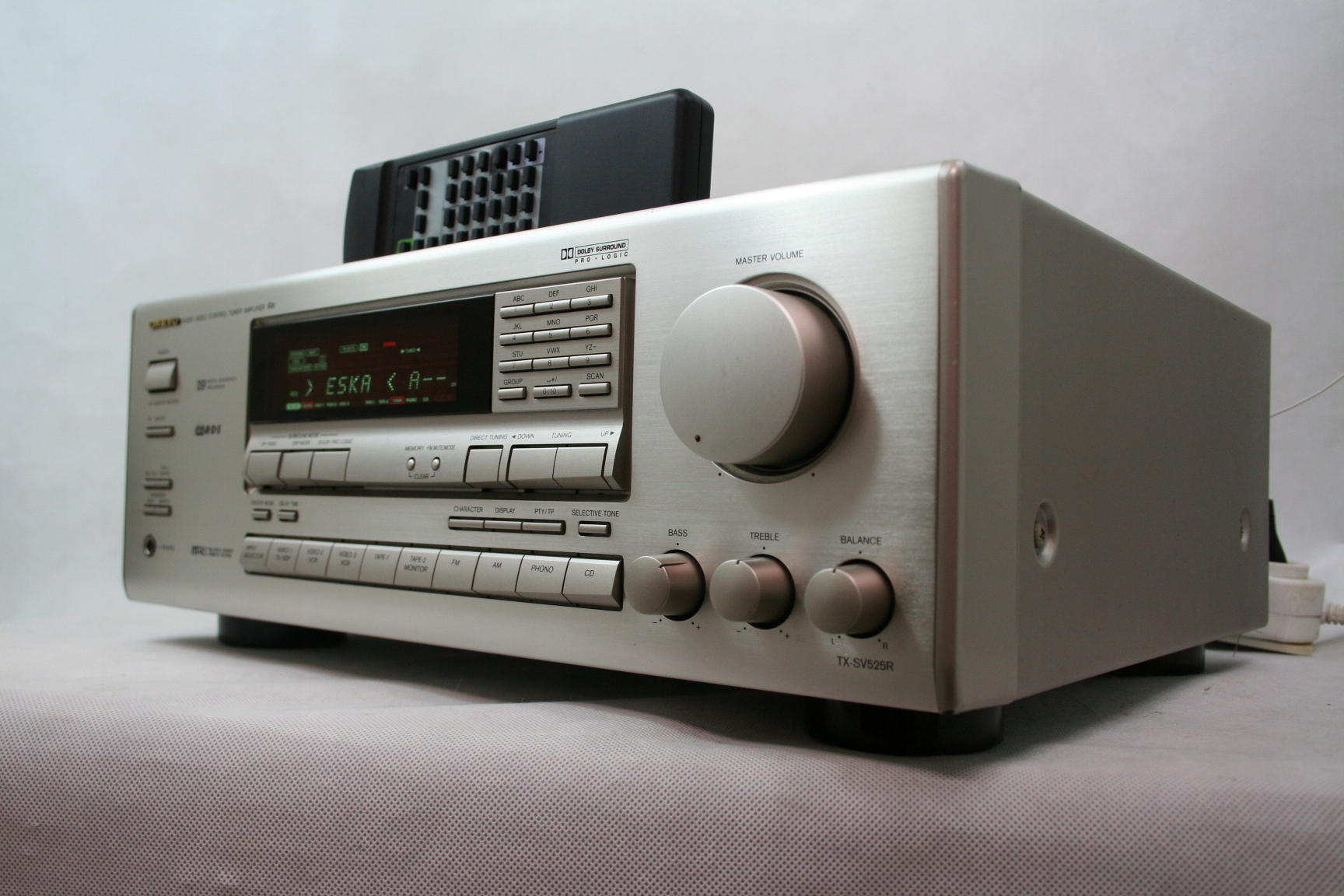 Amplituner ONKYO TX-SV525R 5.1 srebrny