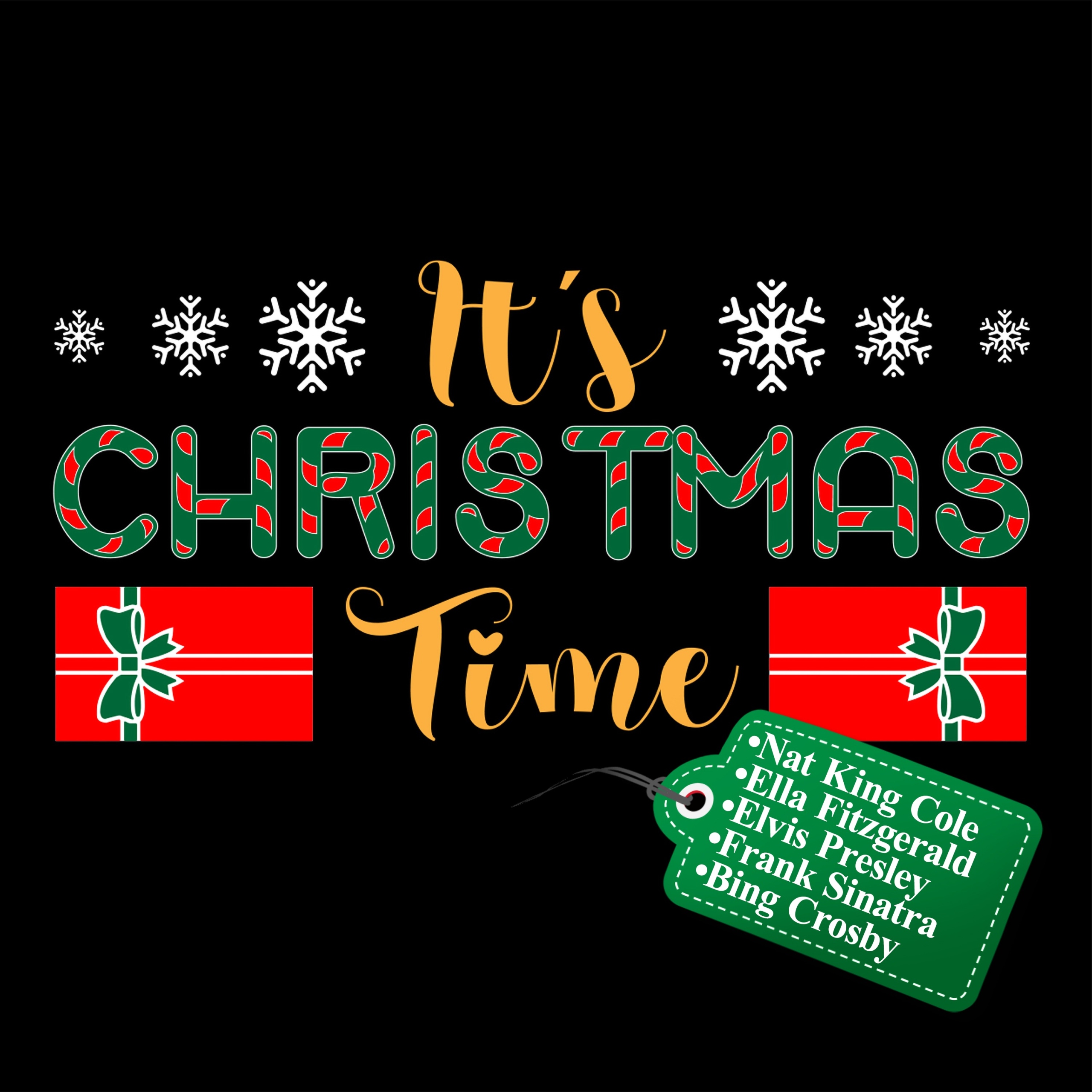 It's Christmas Time Lp 12'' Elvis Presley, Sinatra Nat King Cole Fitzgerald