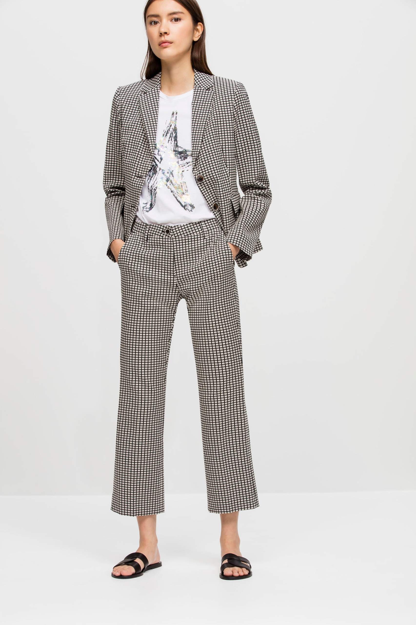 Látkové kalhoty Luisa Cerano 7/8 38