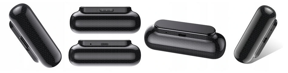 DYKTAFON PODSŁUCH SZPIEGOWSKI Q77 Zasilanie akumulatorowe