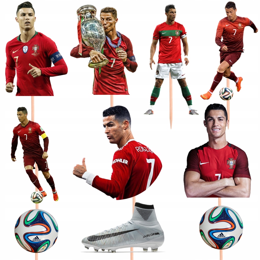 TOPPER LEGEND CRIS 7 OZDOBA NA TORT BABECZKI MUFFINKI