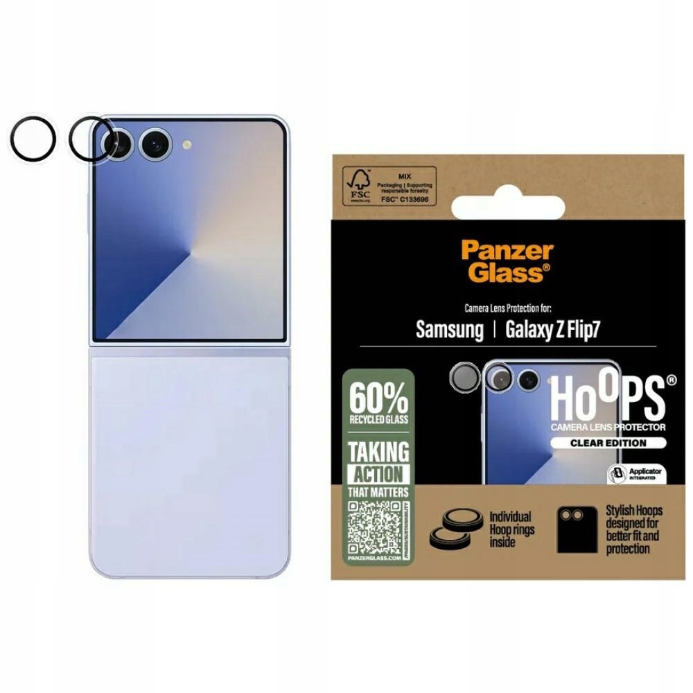 Tvrzené Sklo Pro Samsung Galaxy Z FLIP7 Panzerglass Hoops