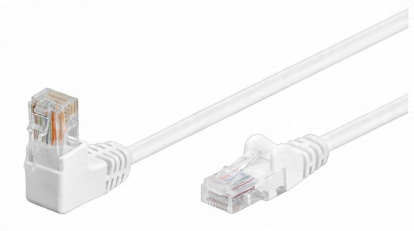 

Kabel sieciowy Lan Utp Kat.5e Kątowy skrętka 5m