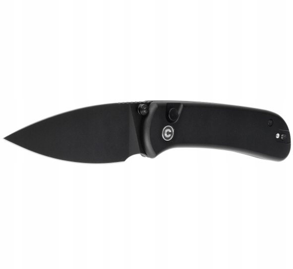 Nůž Civivi Qubit Black Aluminum, Black Stonewashed