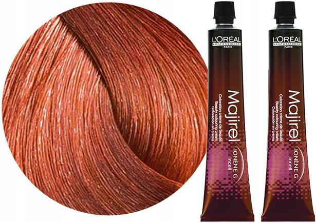 Loreal Majirel Trvanlivá Barva Barva 7.44 Blond 2X50M
