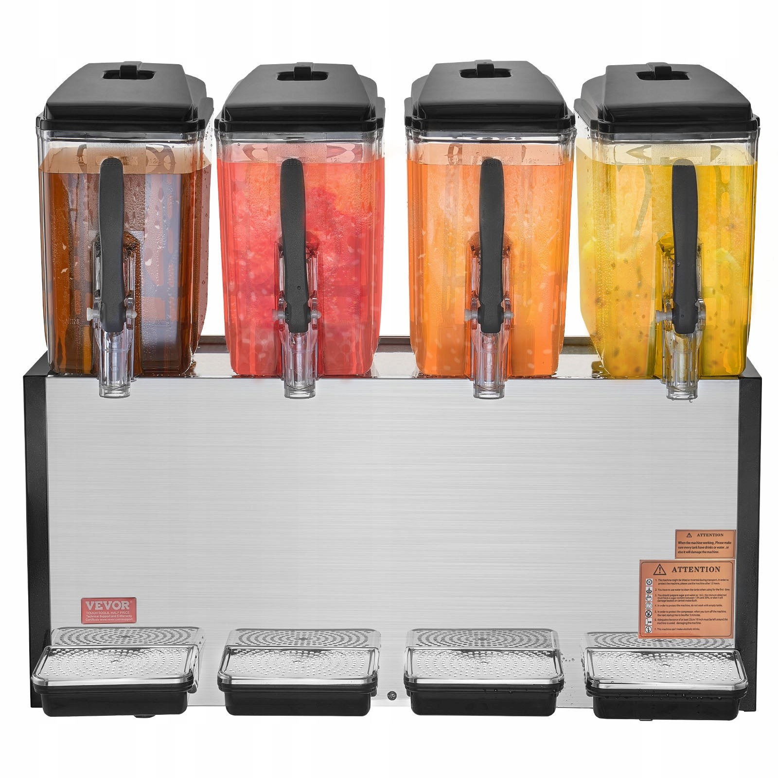 Slushy Maker Granitor Stroj na ledové nápoje a zmrzlinu 4 x 12 l