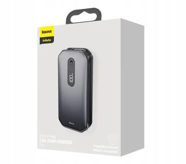 POWERBANK ROZRUSZNIK BASEUS CRJS03-01 CAR JUMP STARTER 12000 mAh CZARNY Marka Baseus